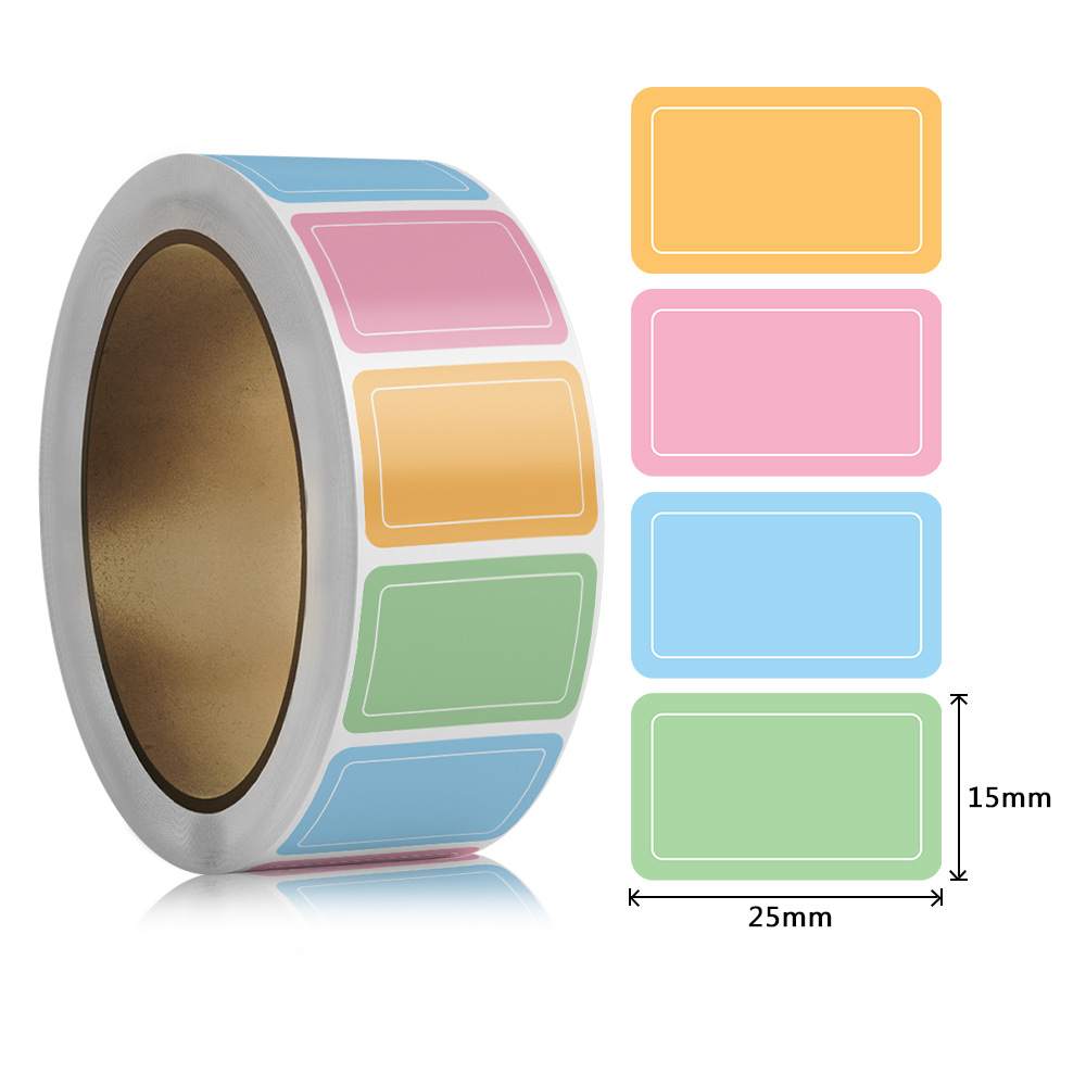Food Storage Label - 800 Uds. Etiquetas autoadhesivas impermeables, etiquetas