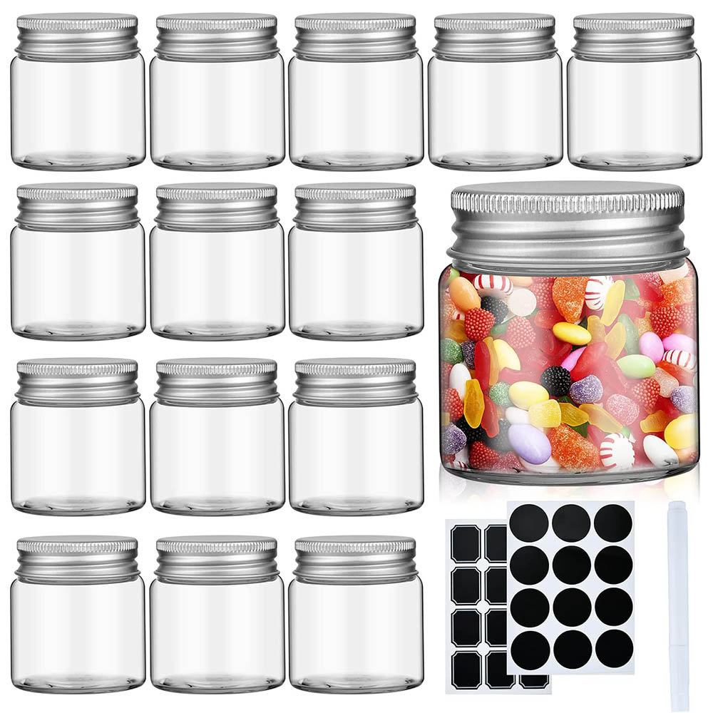 Mason Jar Wide Mouth - Mini tarros de albañil de 2oz,