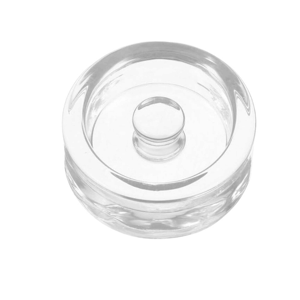 Mason Jar Wide Mouth - Pesas de vidrio con asa, tapas