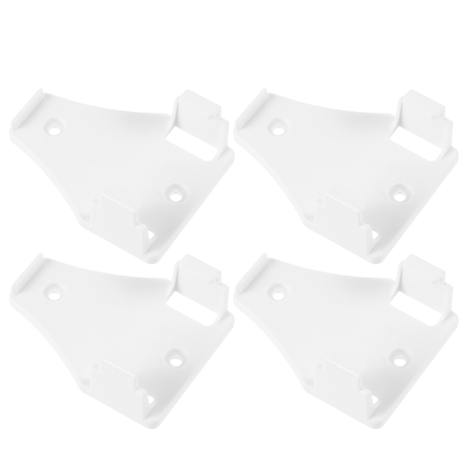 Food Storage Plastic Boxes - 4 piezas de soporte de pared