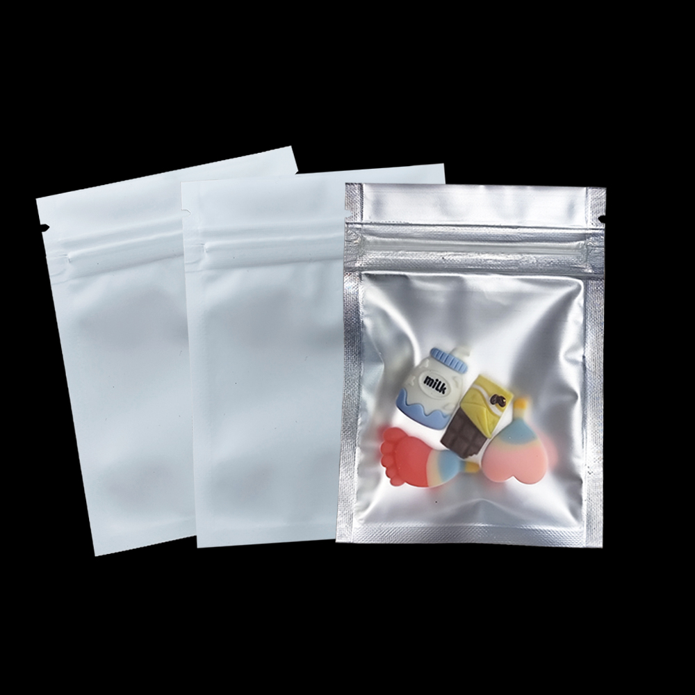 Food Storage Bags Zip Lock Pouch - 100 unids/lote bolsa de plástico transparente