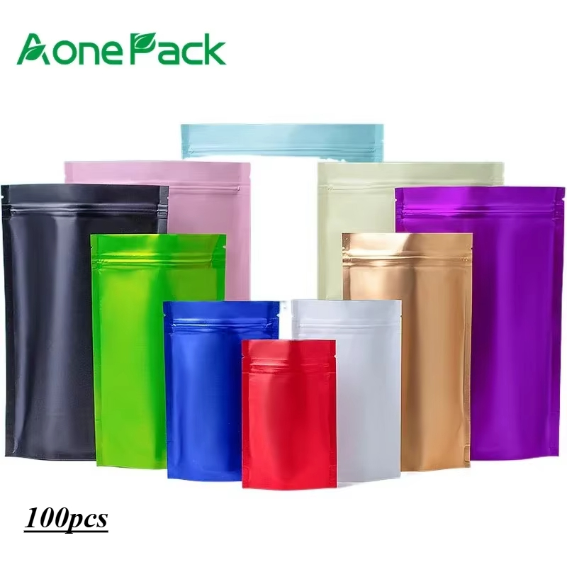 Food Storage Bags Zip Lock Pouch - Bolsa de embalaje de semillas con