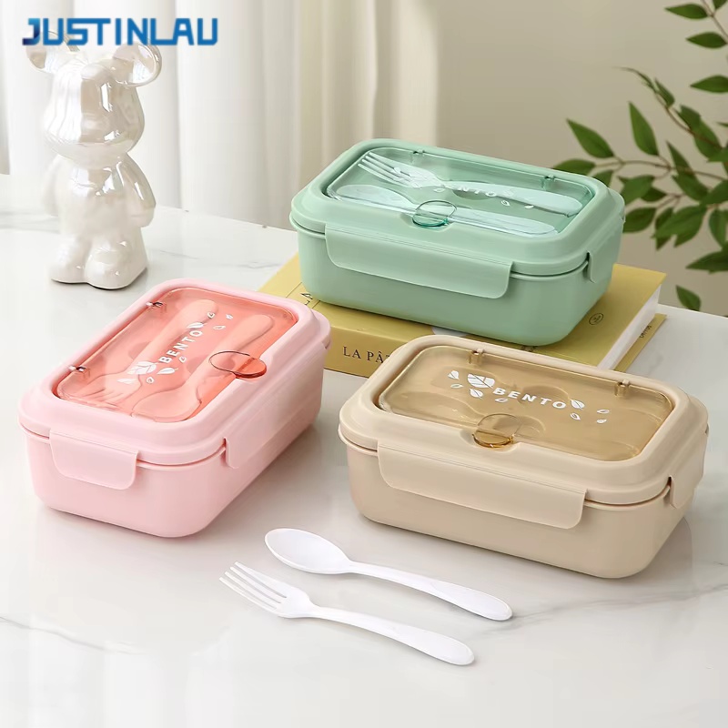 Food Storage Vault - JUSTINLAU Lonchera portátil para niños, caja