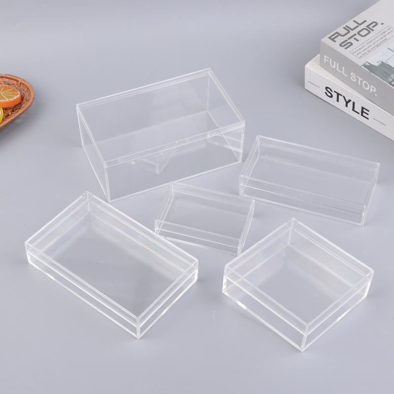 Food Storage Plant - Caja de Almacenamiento Rectangular de Acrílico