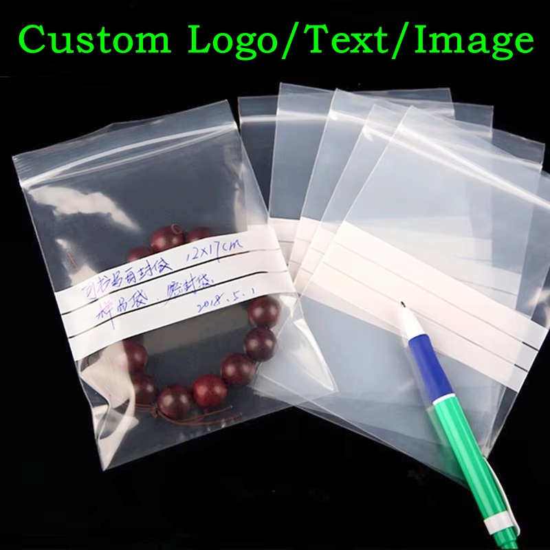 Food Storage Bags Zip Lock Pouch - Paquete de 200 Bolsas de Plástico