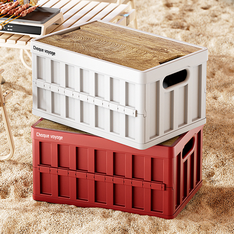 Food Storage Containers Xl - Caja de Almacenamiento Plegable con Tapa,