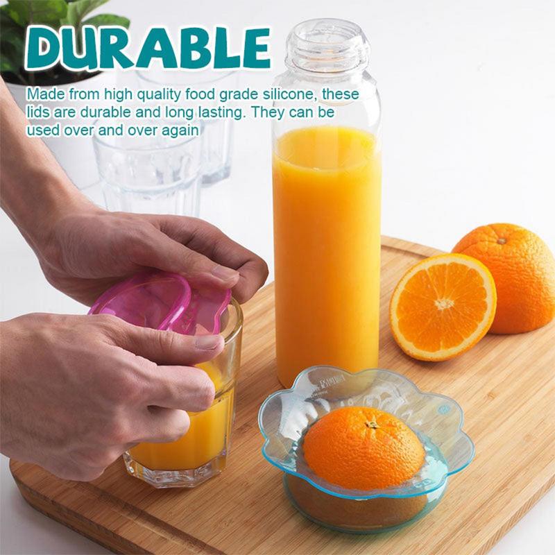 Silicone Stretch Lid - Juego de tapas elásticas de silicona,