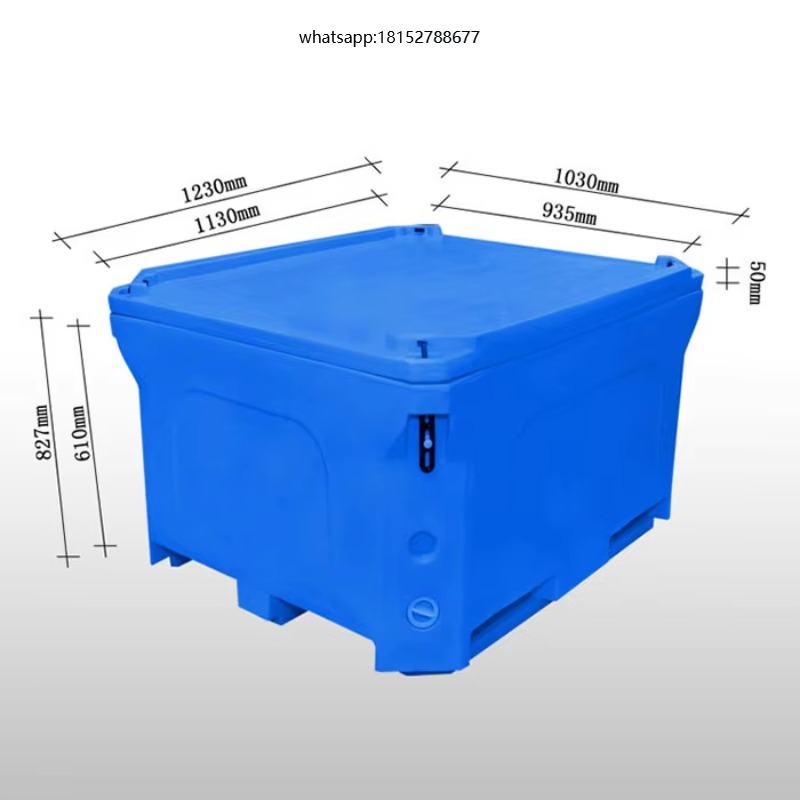 Food Storage Plastic Boxes - Caja de Plástico Rotomoldeada Aislada de