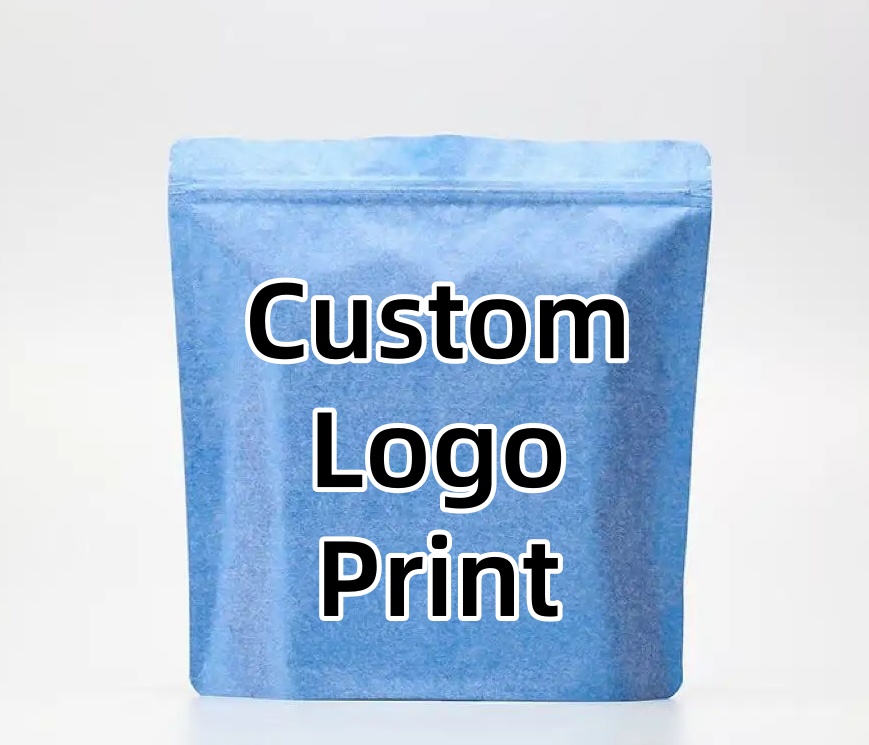 Food Storage Bags Zip Lock Pouch - 100 Bolsas de Papel de Algodón