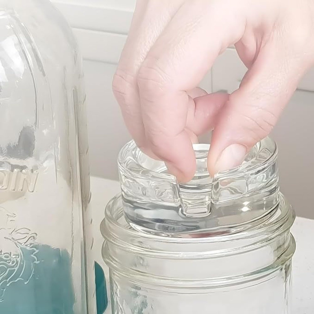 Tapa de vidrio fermentadora co - Mason Jar Wide Mouth reseña y precio