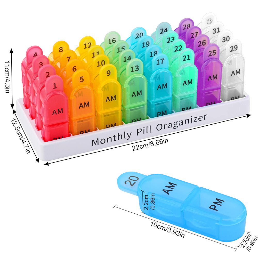 Organizador de Pastillas Mensu - Food Storage Vault reseña y precio
