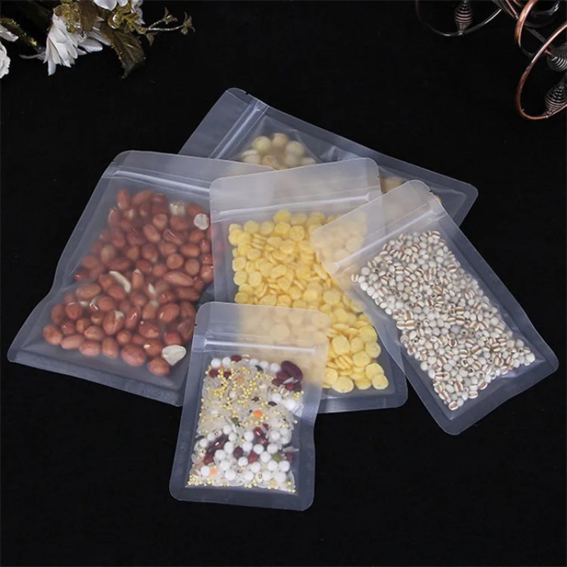 Paquete de 100 Bolsas de Plást - Food Storage Bags Zip Lock Pouch reseña y precio