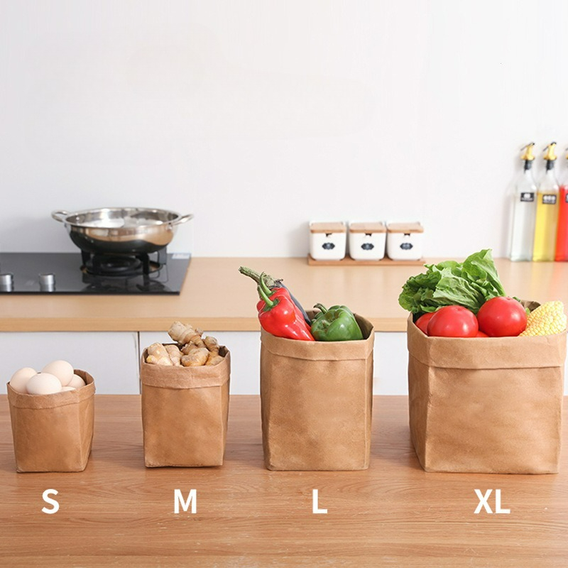 Bolsas de papel kraft lavables - Food Storage Plant reseña y precio
