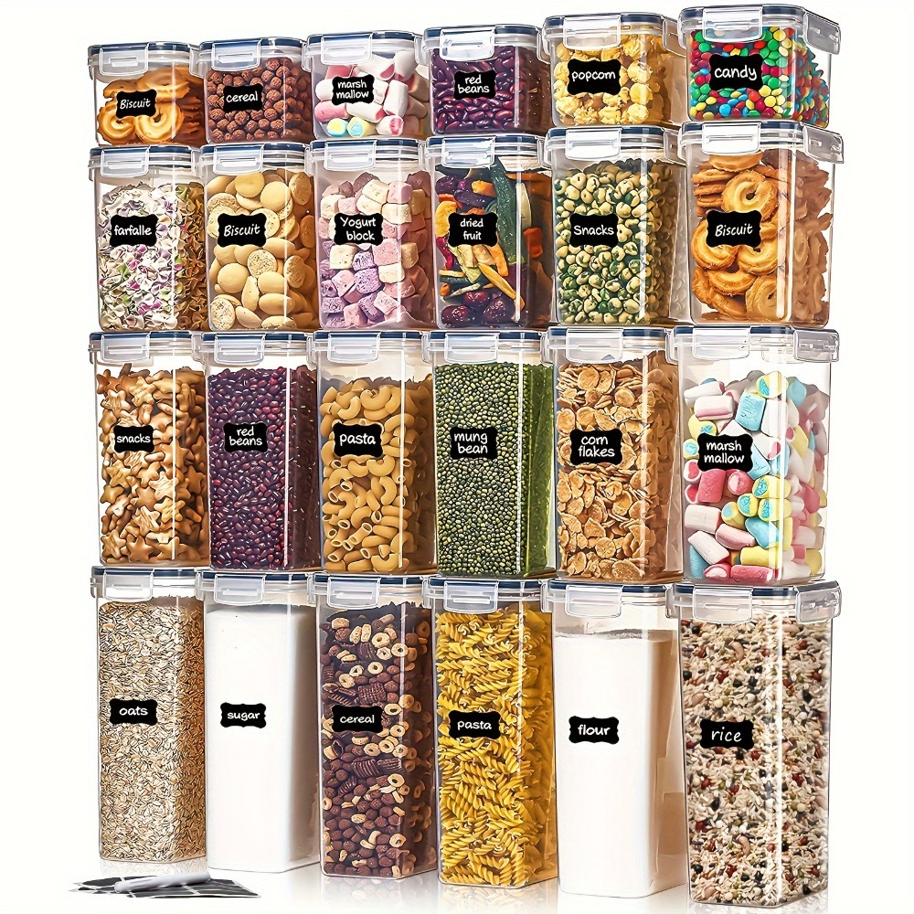 24 Recipientes para Almacenami - Food Storage Home reseña y precio