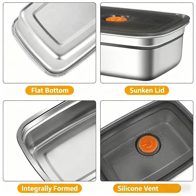 Lonchera Hermética de Acero In - Food Storage Underground reseña y precio