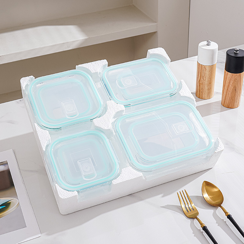 Juego de 8 Recipientes de Vidr - Glass Meal Prep Container reseña y precio