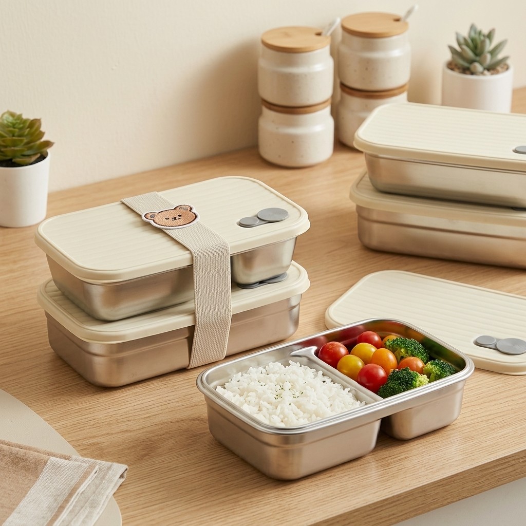 Lonchera de Acero Inoxidable,  - Food Storage Underground reseña y precio