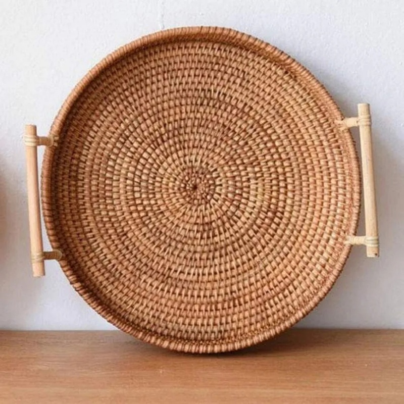 Cesta de Mimbre Tejida a Mano  - Food Storage Plant reseña y precio