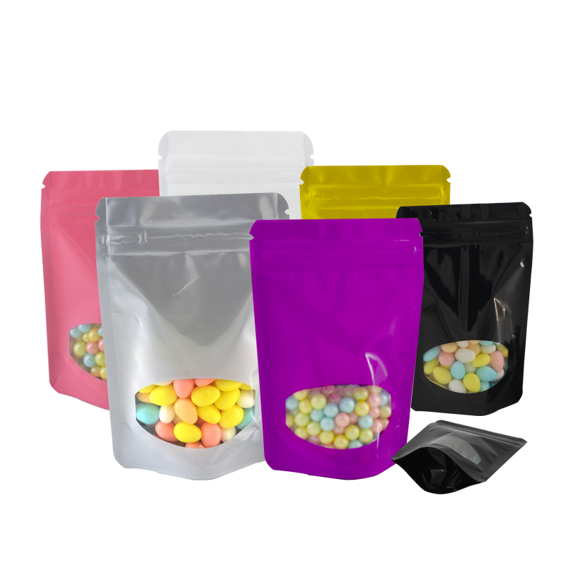 100 Uds. Bolsas de papel de al - Food Storage Bags Zip Lock Pouch reseña y precio