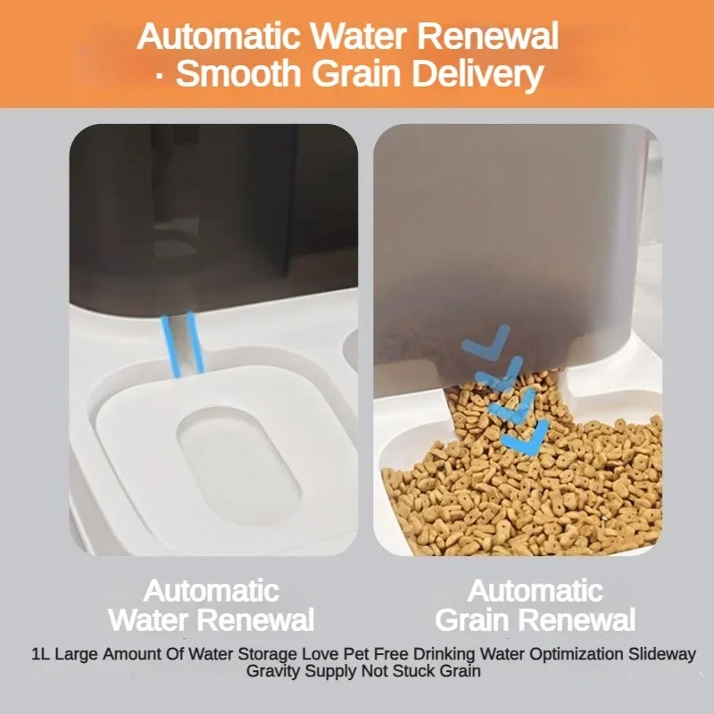 Alimentador automático 2 en 1  - Dog Food Storage Xl reseña y precio