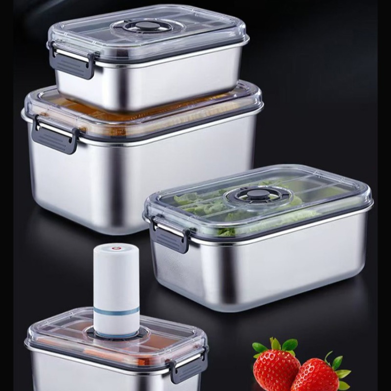 Recipiente de Acero Inoxidable - Food Storage Underground reseña y precio