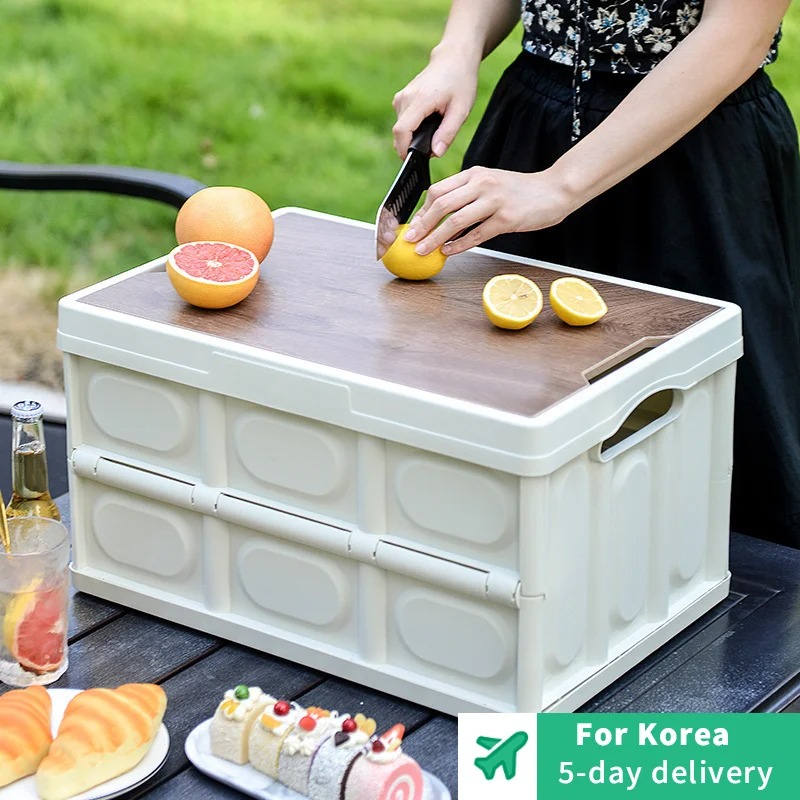 Caja plegable para acampar al  - Food Storage Containers Xl reseña y precio
