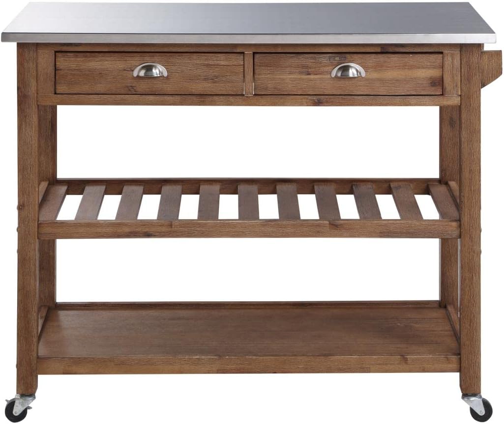Carrito de cocina con ruedas,  - Food Storage On Wheels reseña y precio