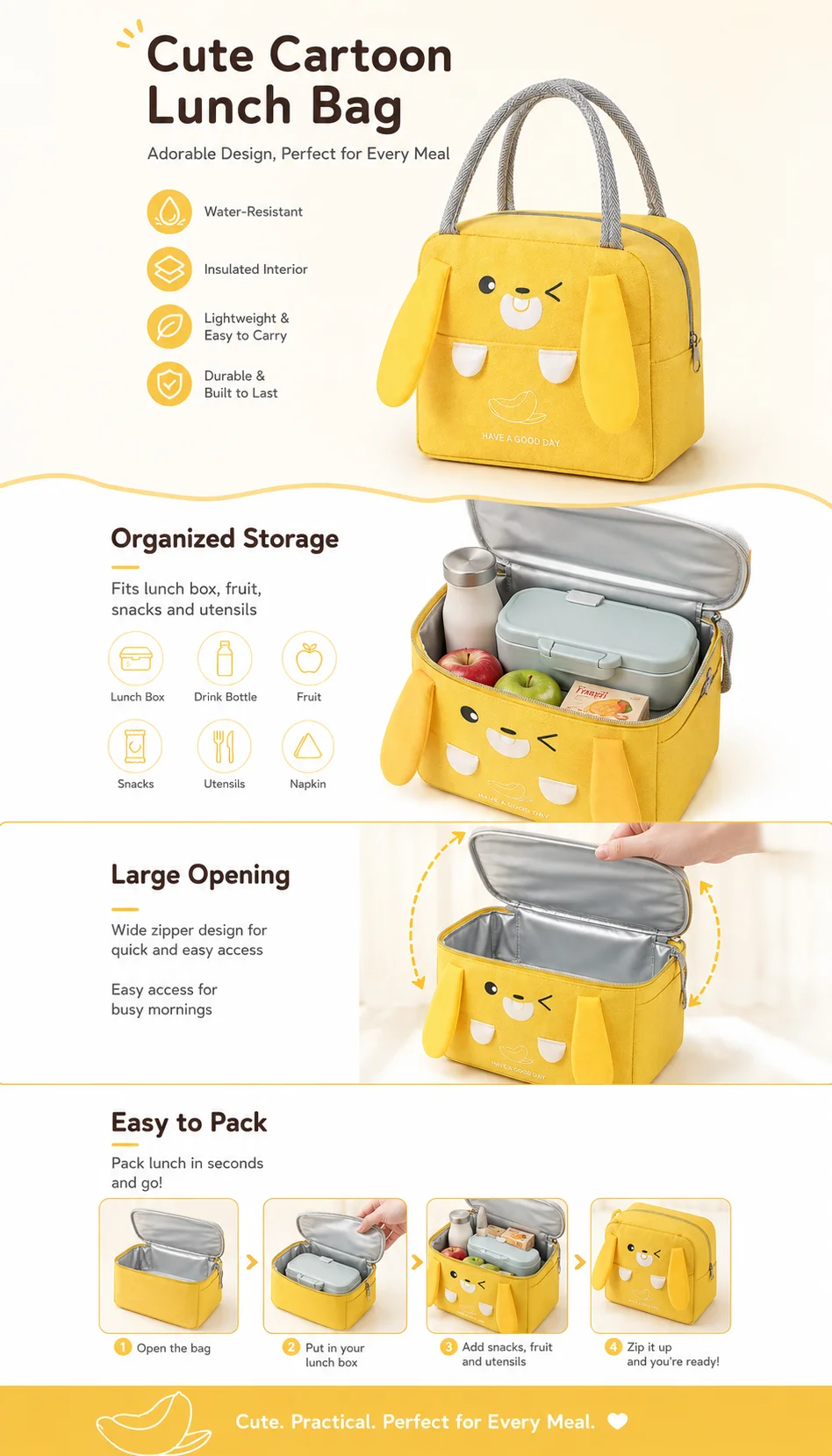 Bolsa Térmica Portátil de Dibu - Food Storage In Cooler reseña y precio
