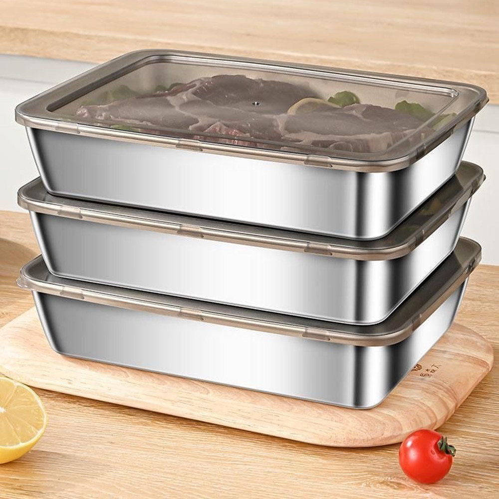 Juego de 3/5 recipientes de ac - Food Storage Home reseña y precio
