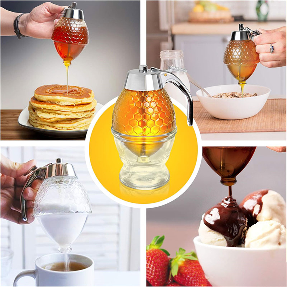 Dispensador de miel sin goteo  - Condiment Squeeze Bottle reseña y precio