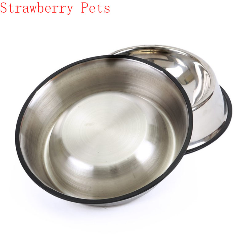 Cuenco de acero inoxidable par - Dog Food Storage Xl reseña y precio