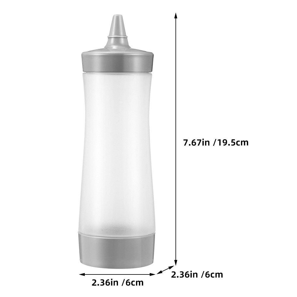 2 Botellas Transparentes para  - Condiment Squeeze Bottle reseña y precio