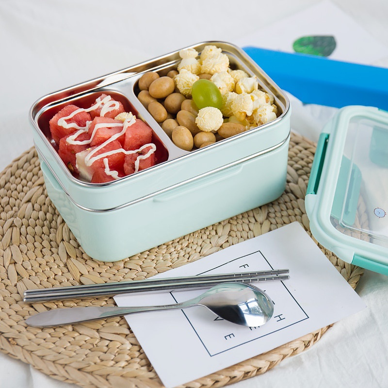 Fiambrera de dibujos animados  - Glass Meal Prep Container reseña y precio