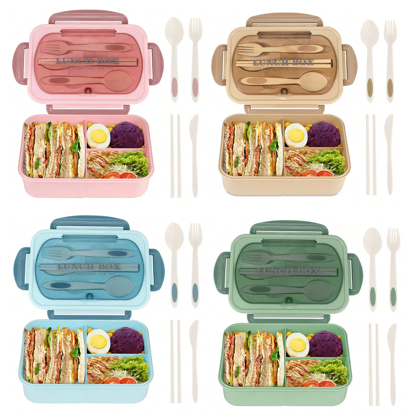 Fiambrera Bento Box para adult - Glass Meal Prep Container reseña y precio