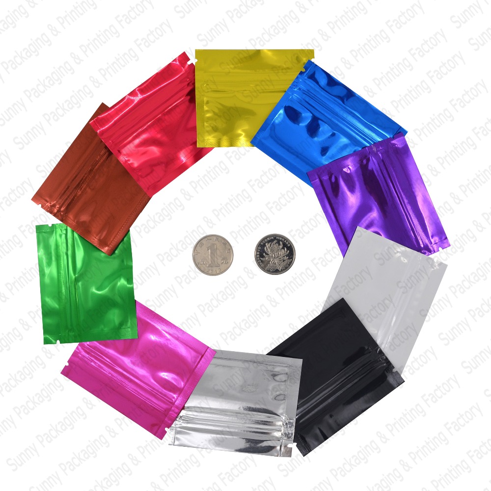 Bolsas de papel de aluminio co - Food Storage Bags Zip Lock Pouch reseña y precio