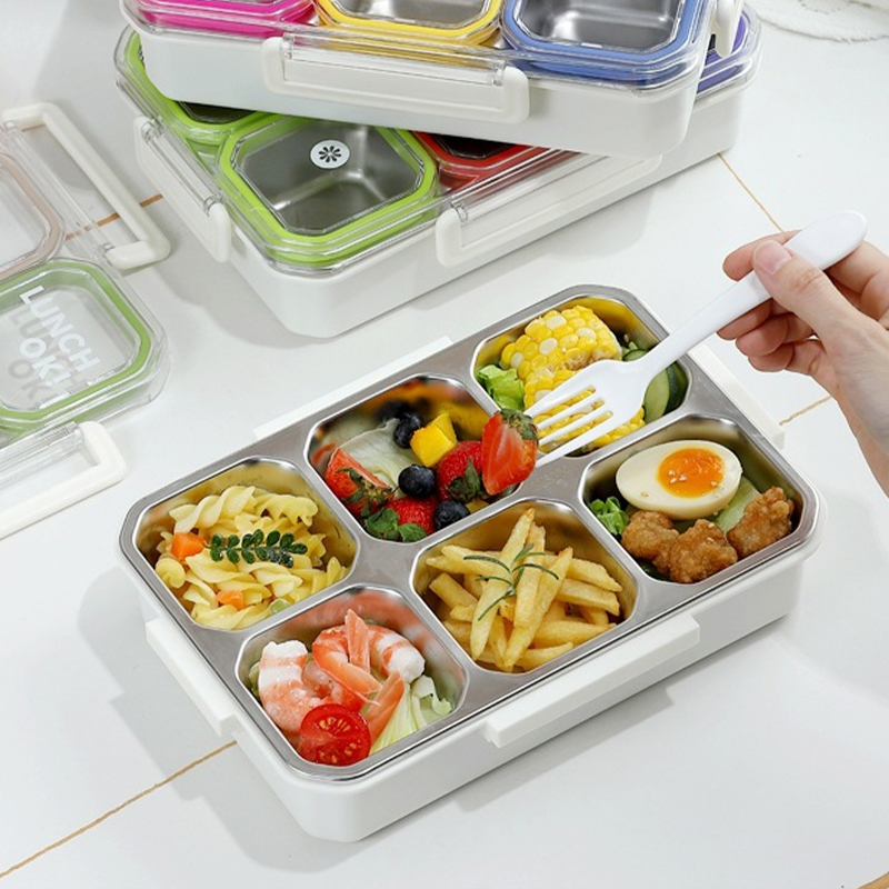 Lonchera de Acero Inoxidable d - Food Storage Vault reseña y precio