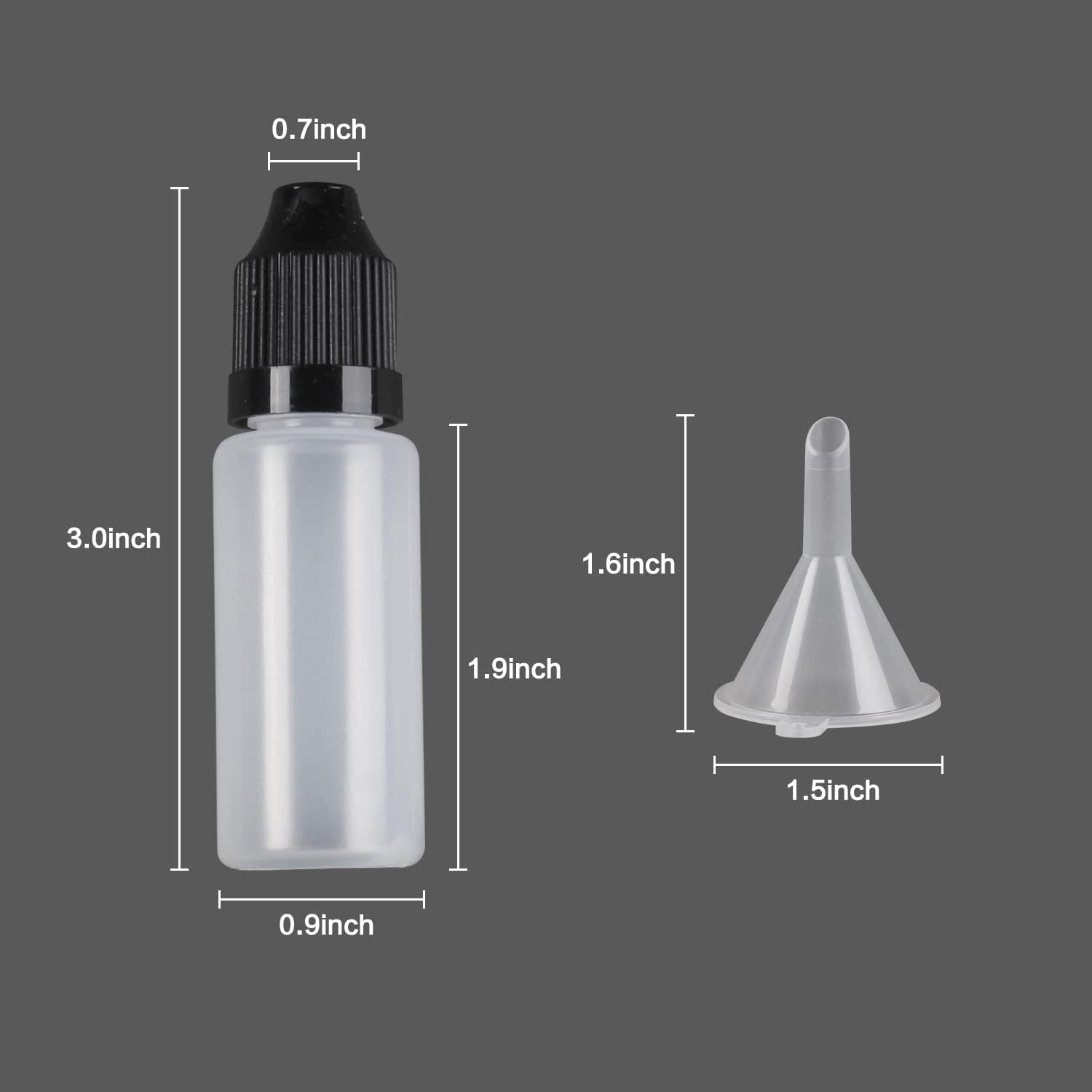 Botellas cuentagotas de punta  - Condiment Squeeze Bottle reseña y precio