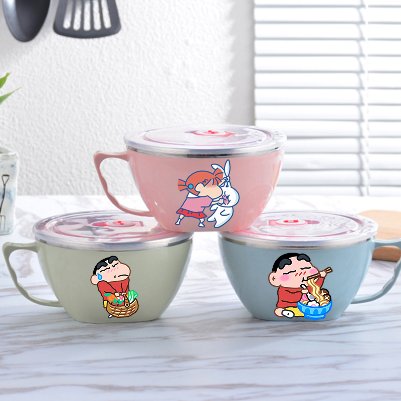 Tazón para fideos Crayon Shin- - Food Storage Room reseña y precio