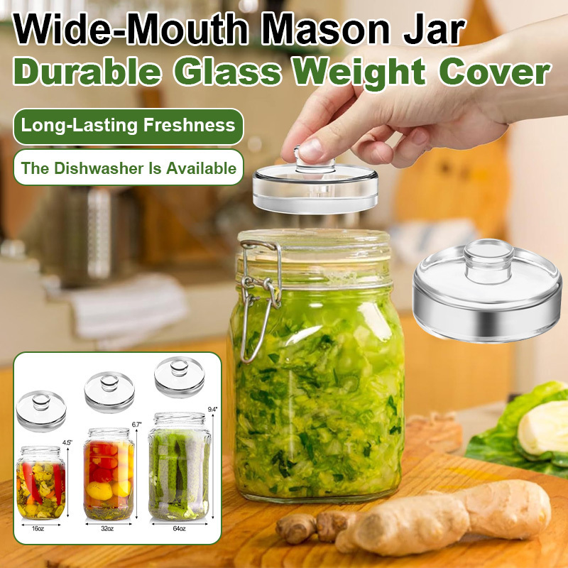 Frascos de Boca Ancha para Con - Mason Jar Wide Mouth reseña y precio