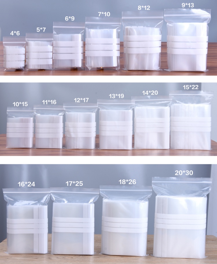 Paquete de 200 Bolsas de Plást - Food Storage Bags Zip Lock Pouch reseña y precio