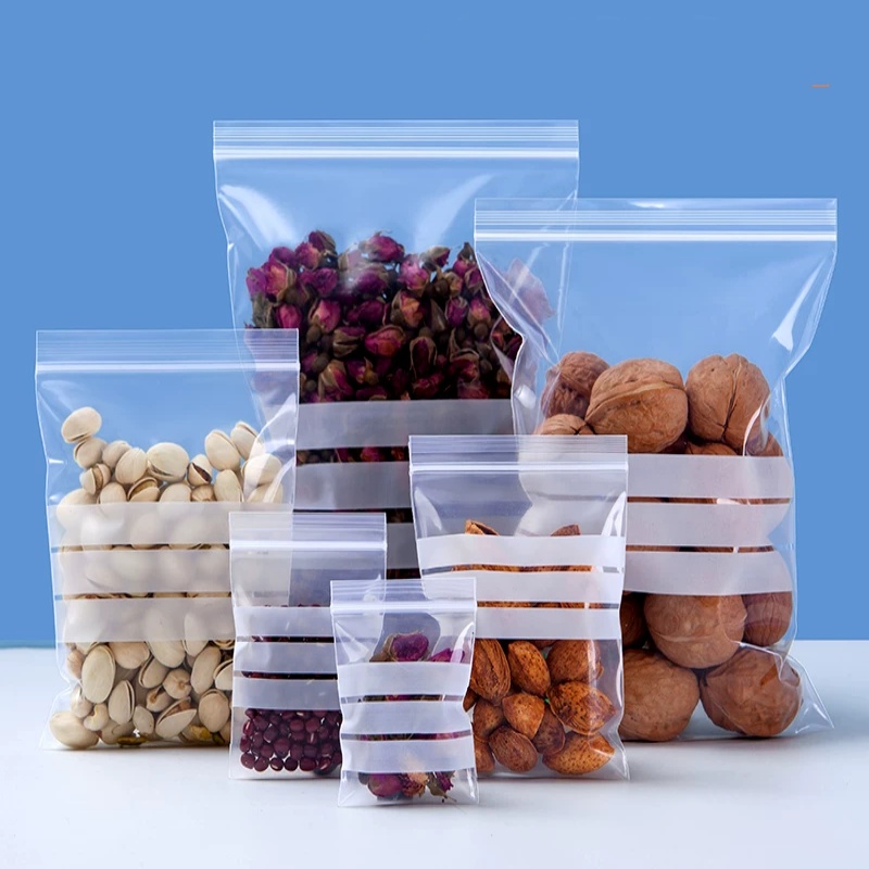 Paquete de 200 Bolsas de Plást - Food Storage Bags Zip Lock Pouch reseña y precio
