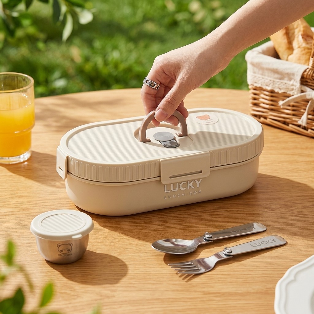 Lonchera Bento de Acero Inoxid - Food Storage Underground reseña y precio