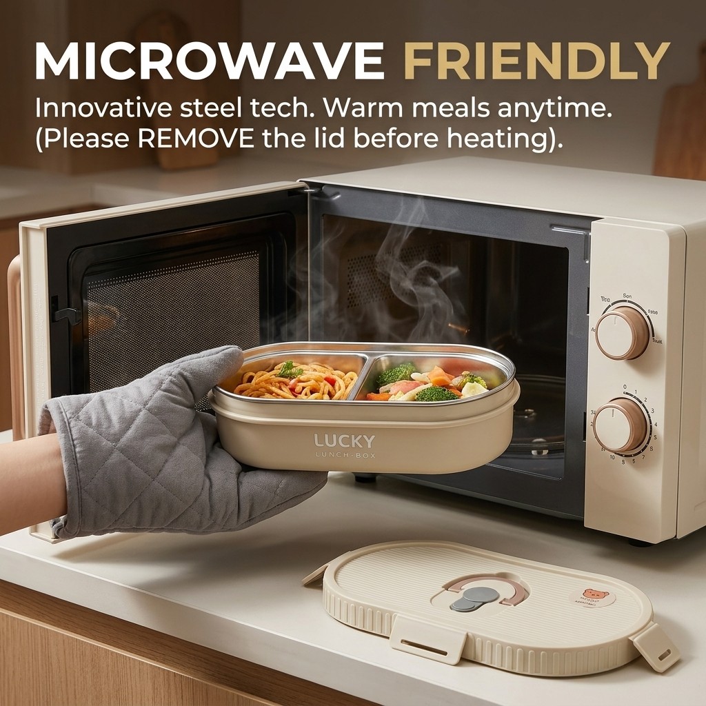 Lonchera Bento de Acero Inoxid - Food Storage Underground reseña y precio