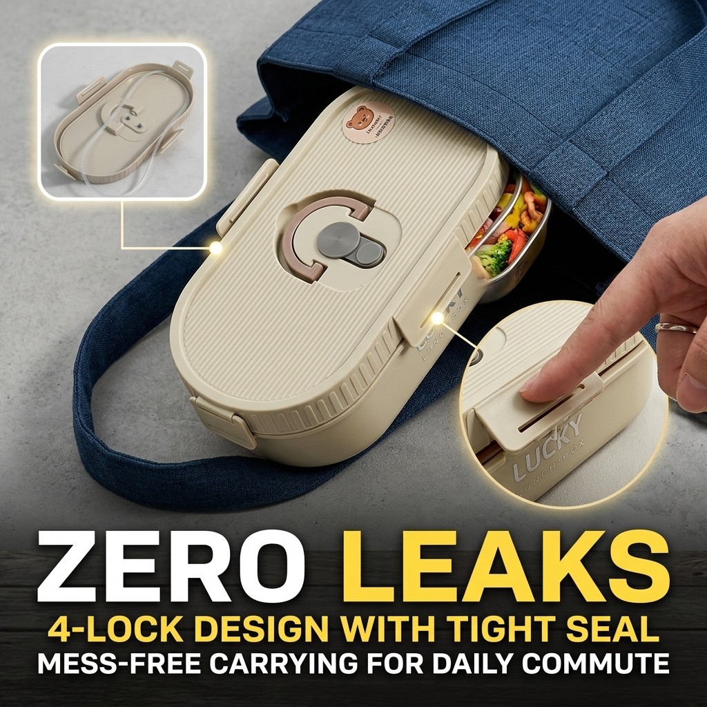 Lonchera Bento de Acero Inoxid - Food Storage Underground reseña y precio