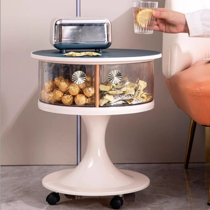 Mesas de centro nórdicas, mesa - Food Storage On Wheels reseña y precio