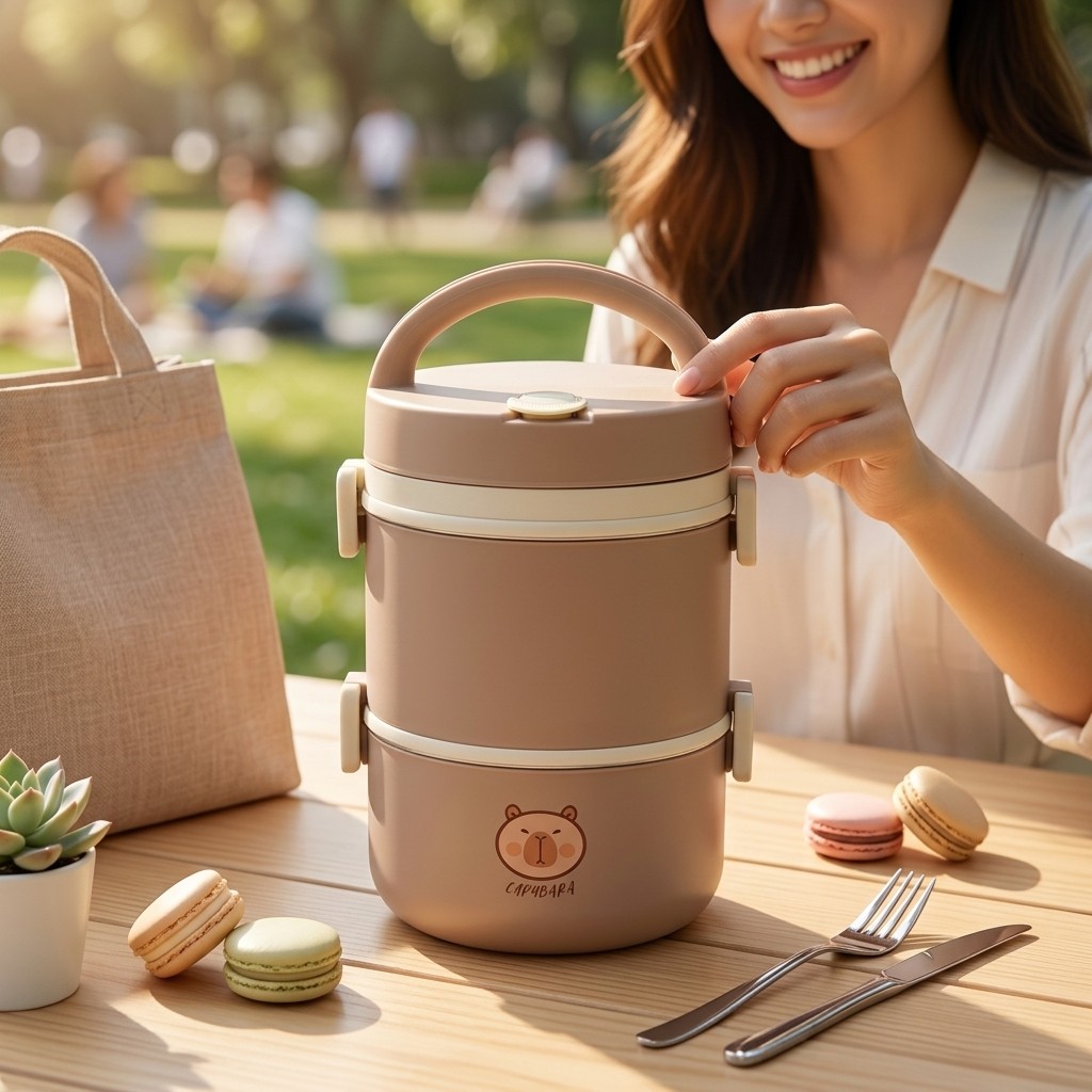 Lonchera Térmica de Acero Inox - Food Storage Underground reseña y precio