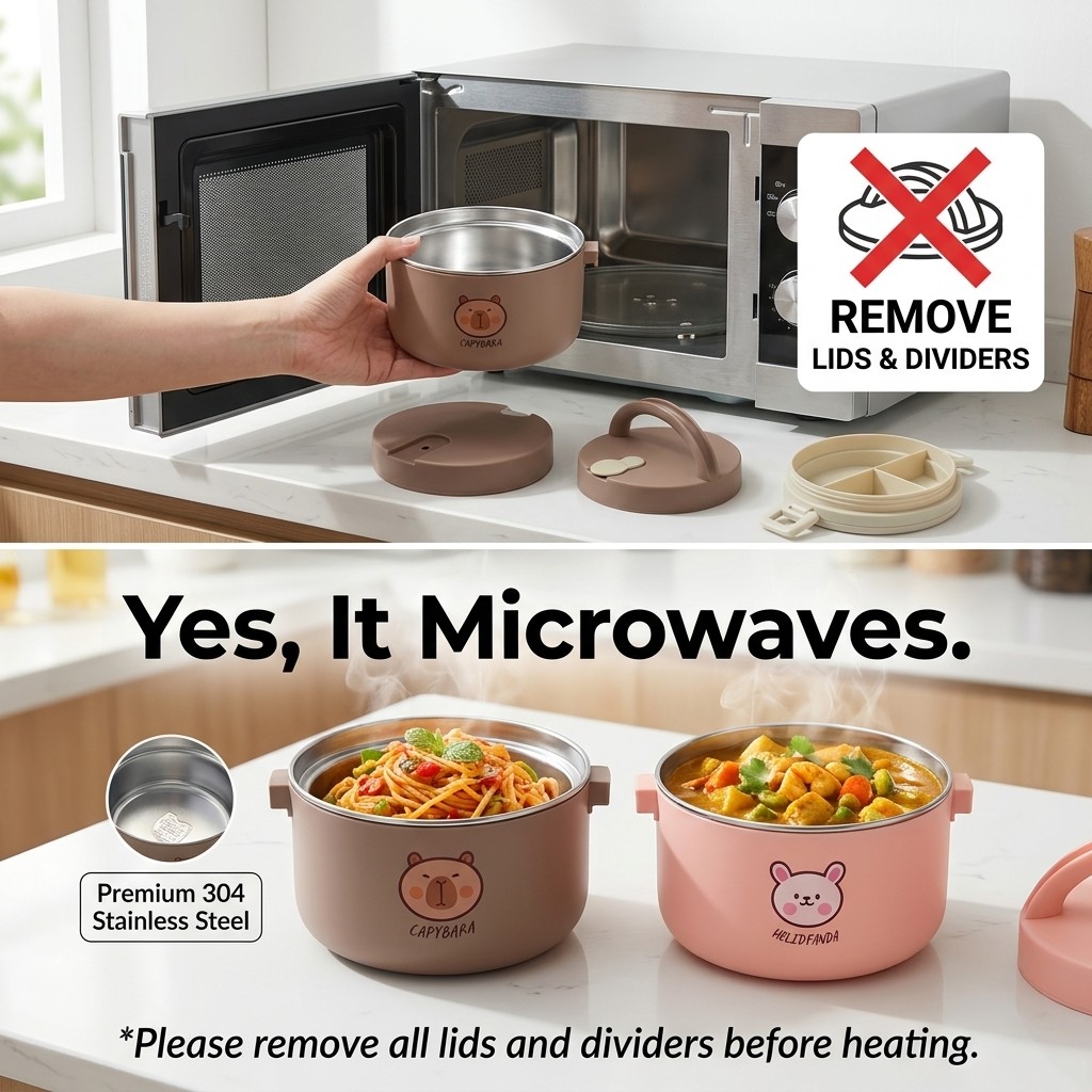 Lonchera Térmica de Acero Inox - Food Storage Underground reseña y precio