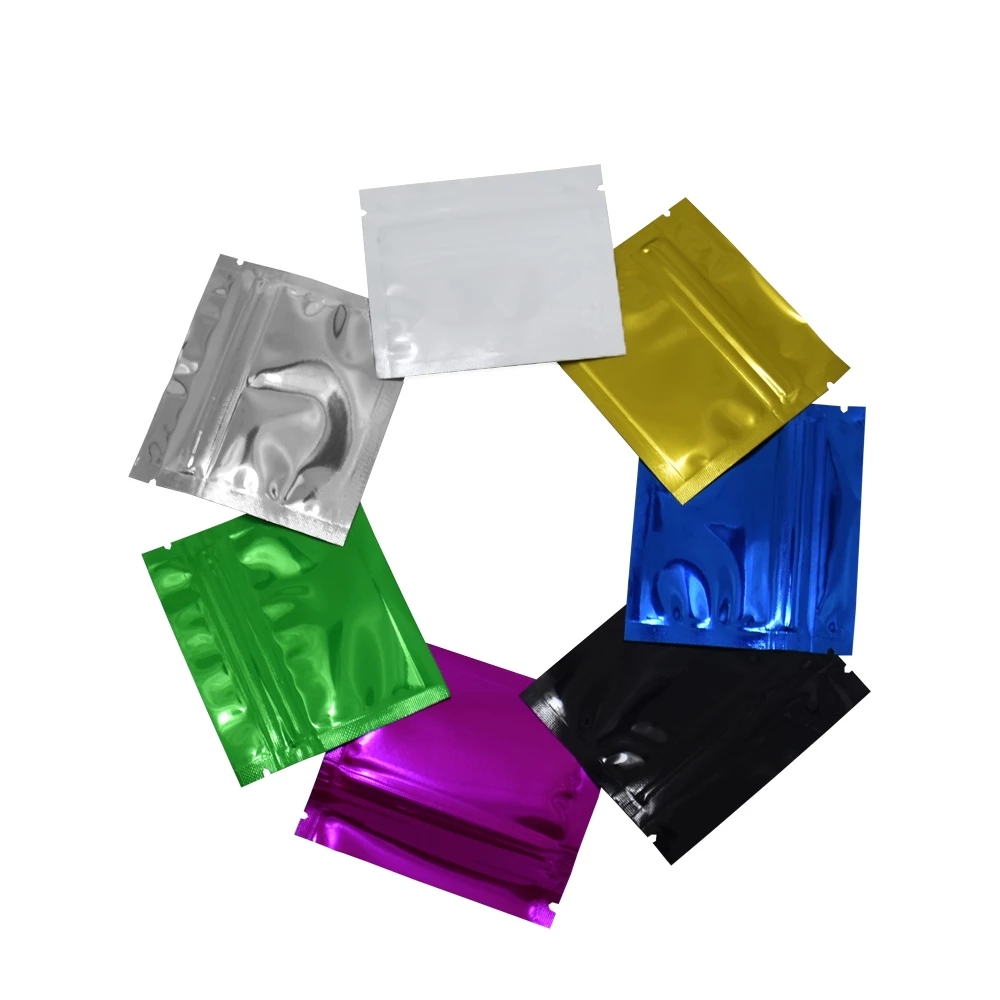 Bolsa de aluminio brillante pa - Food Storage Bags Zip Lock Pouch reseña y precio