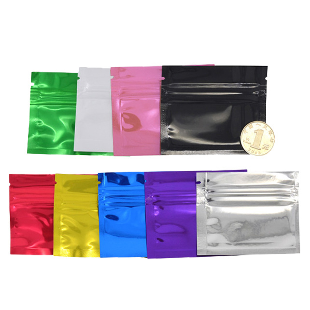 Bolsa de aluminio brillante pa - Food Storage Bags Zip Lock Pouch reseña y precio