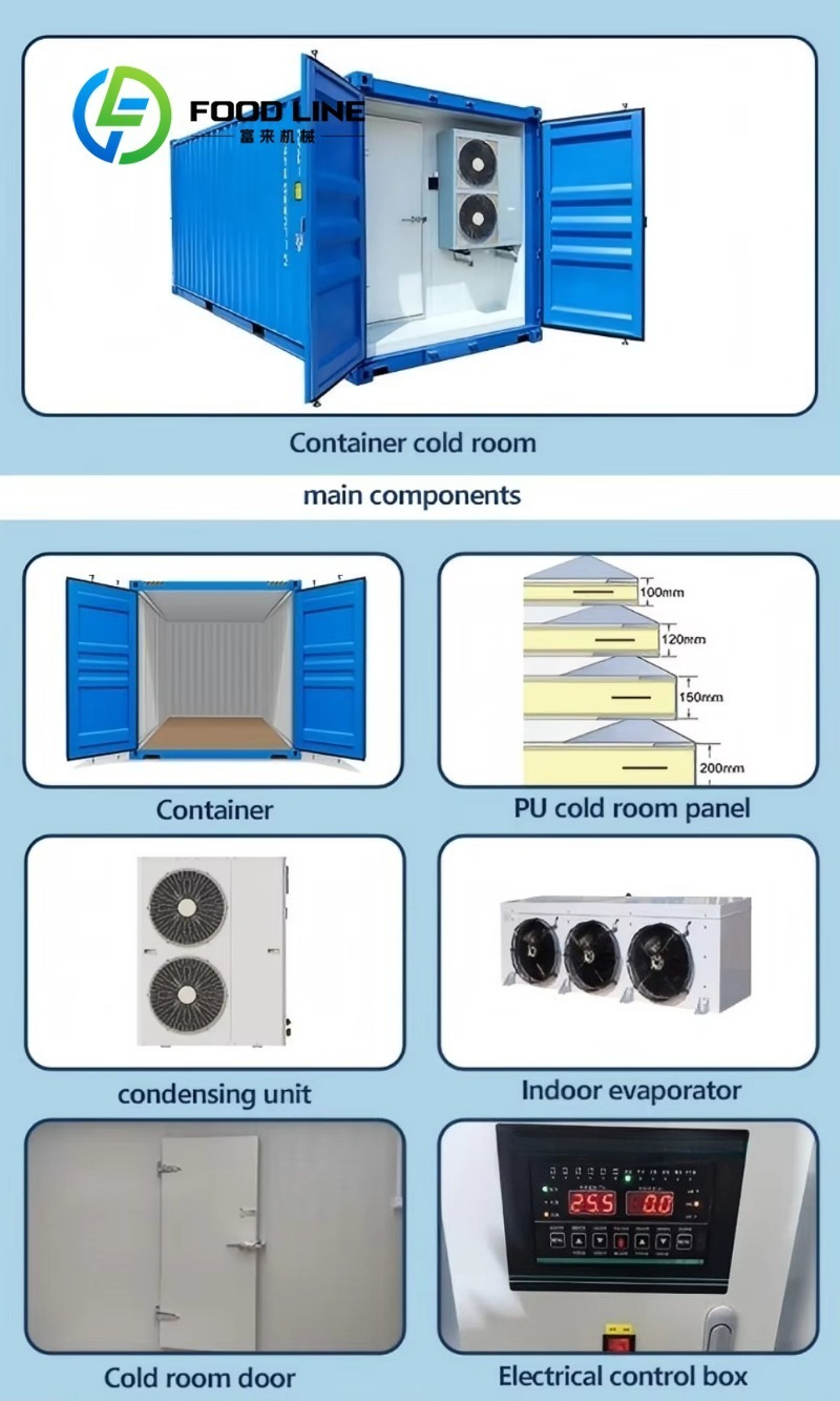 Contenedor Refrigerado Industr - Food Storage Room reseña y precio